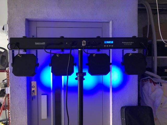 Luces LED LightmaXX Platinum CLS-1+Trípode+Pedal