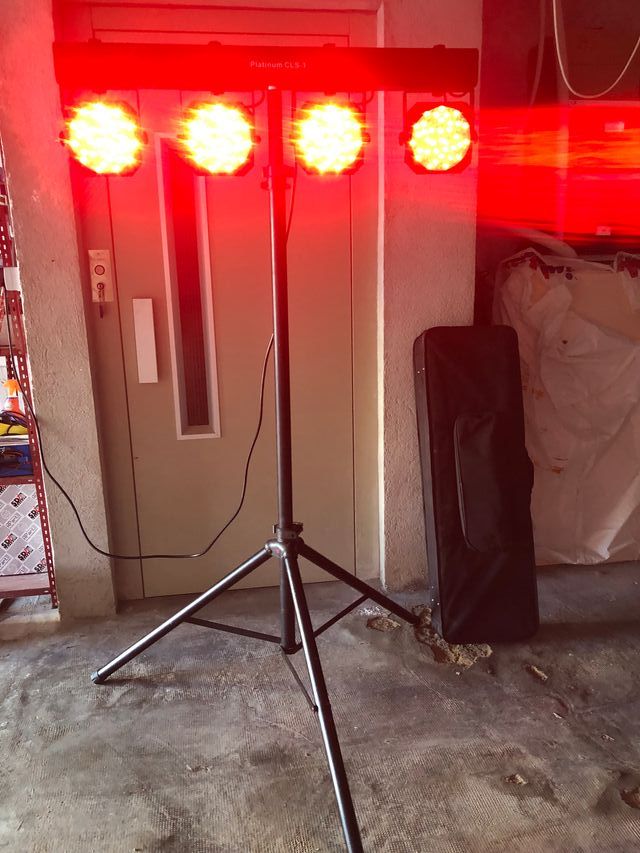 Luces LED LightmaXX Platinum CLS-1+Trípode+Pedal