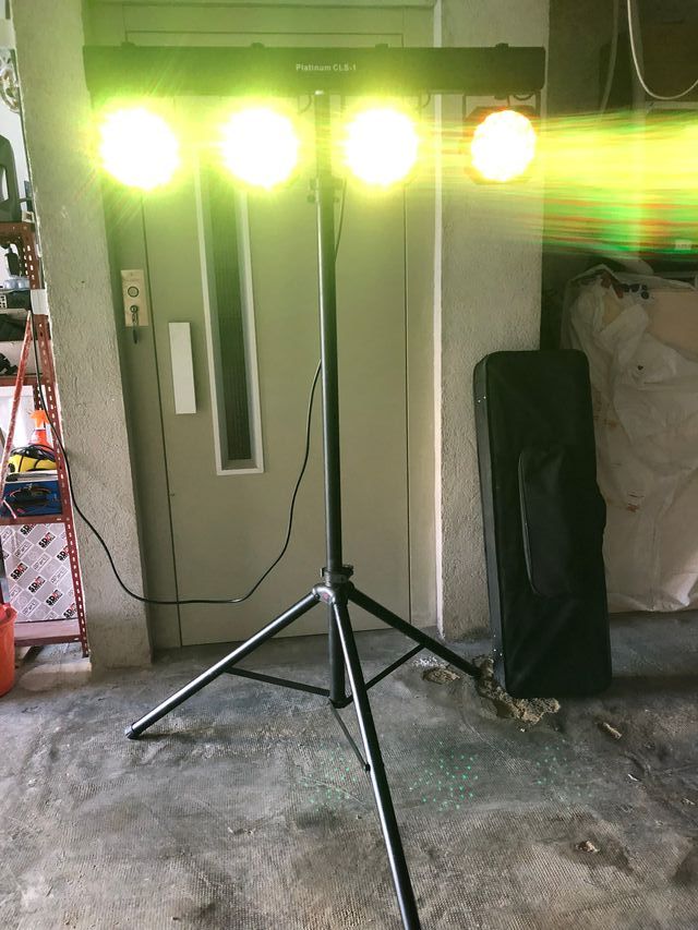 Luces LED LightmaXX Platinum CLS-1+Trípode+Pedal