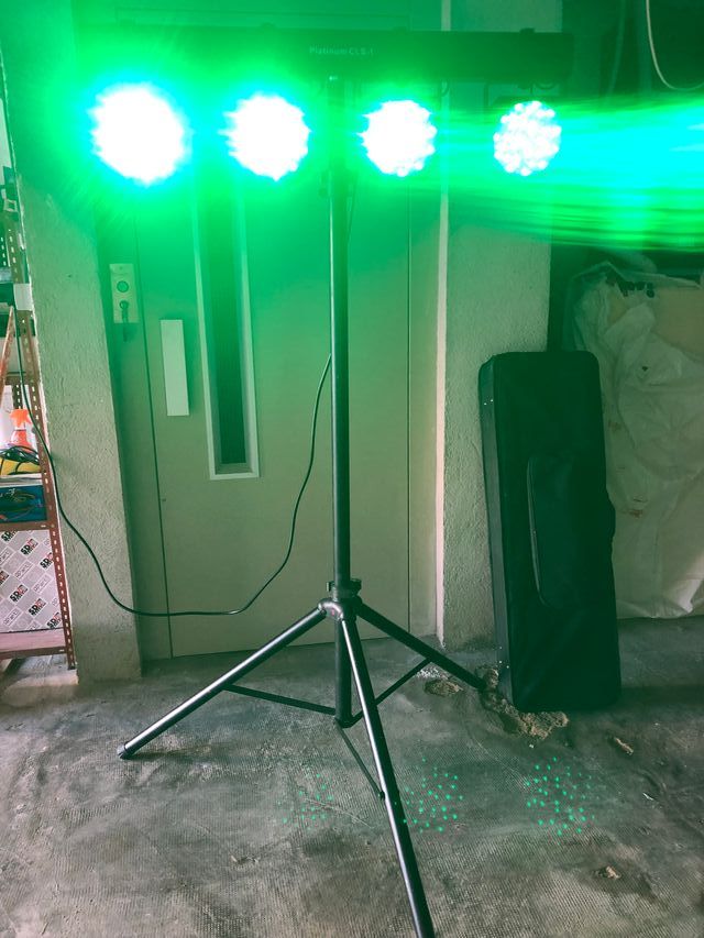 Luces LED LightmaXX Platinum CLS-1+Trípode+Pedal