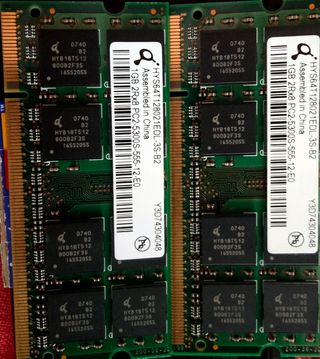 Memoria DDR2 PC 5300s 555 12 1Gb x 2