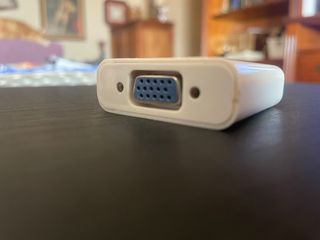 Adaptador mini DisplayPort a VGA