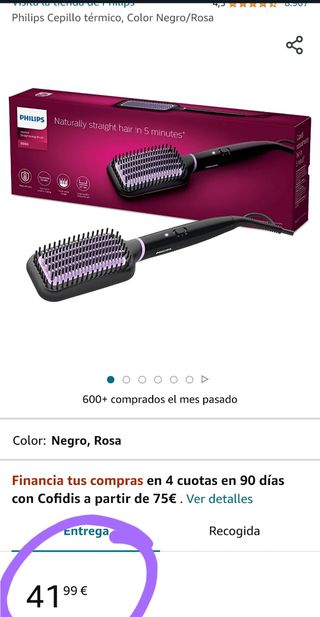 Cepillo Philips alisador