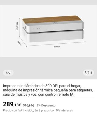 impresora térmica