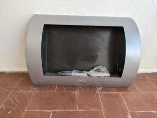 Chimenea de pared de bioetanol