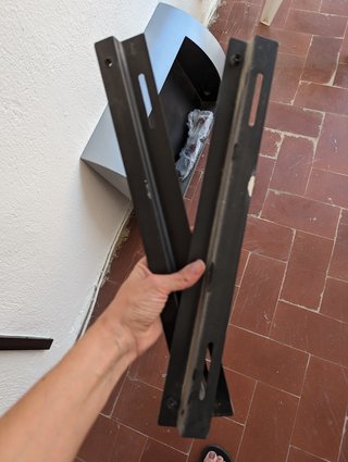 Chimenea de pared de bioetanol