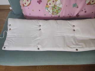 protector acolchado para barrera de cama