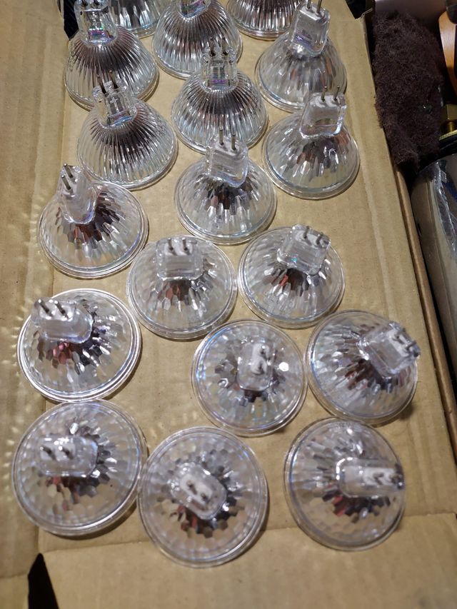 Lote lámparas halogena 50w