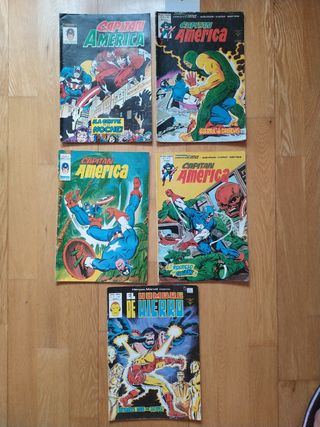 Lote Capitan América y Hombre de hierro