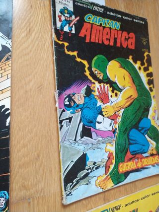 Lote Capitan América y Hombre de hierro