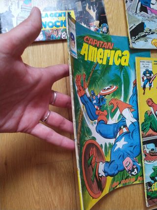 Lote Capitan América y Hombre de hierro