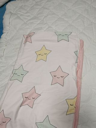 Nòrdico cuna bebe estrellas