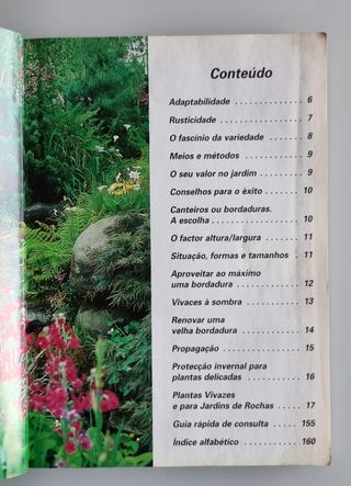 Plantas vivazes e para Jardins de Rocha