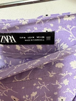 Falda pantalon Zara