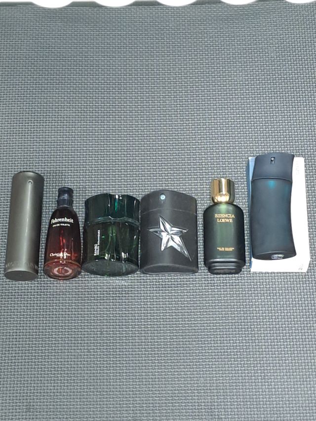 Lote de frascos de perfumes