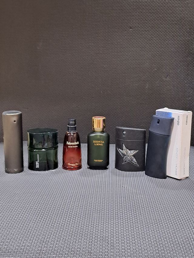Lote de frascos de perfumes