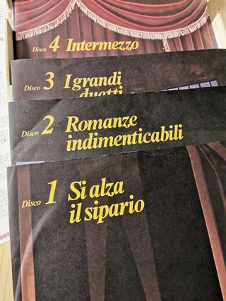 Cofanetto 10 Dischi 33 giri