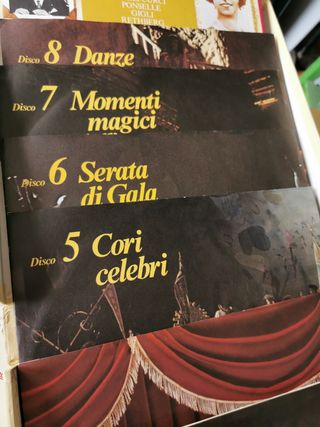 Cofanetto 10 Dischi 33 giri