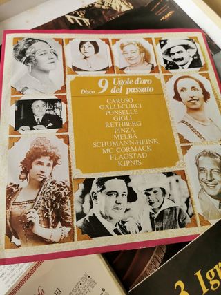 Cofanetto 10 Dischi 33 giri