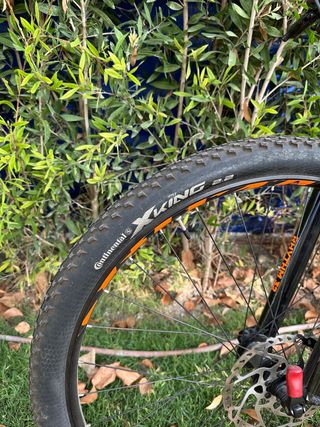 bicicleta mtb cuadro de carbono