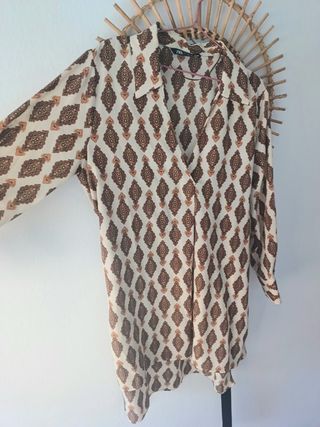 Blusón Zara NUEVO - talla L