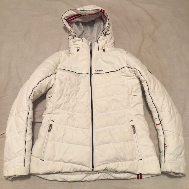 Chaqueta blanca de esquí Decathlon talla L