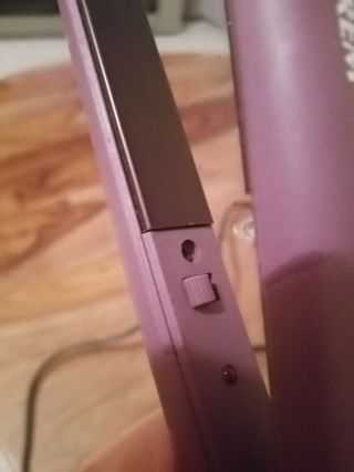 Pequeña plancha pelo viaje