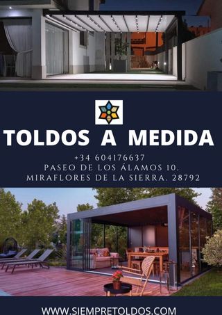 TOLDOS Y PÉRGOLAS A MEDIDA