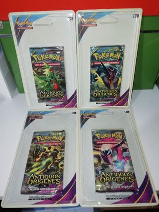 Pokemon XY Artset Blisters Antiguos Origenes