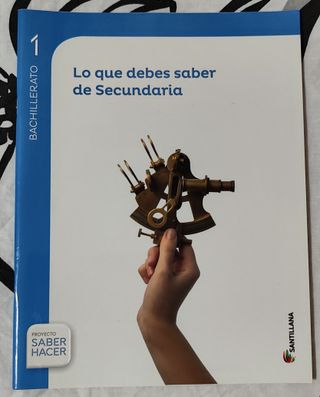 Libro Matemáticas I Santillana