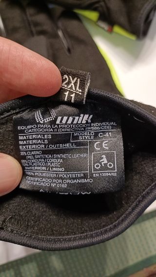 Guantes de moto Unik C41