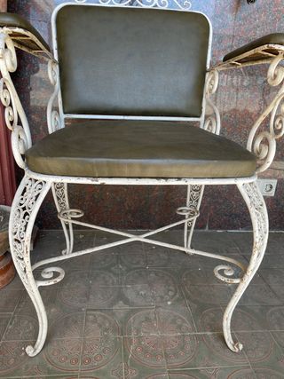 2 butacas de jardín VINTAGE para exterior