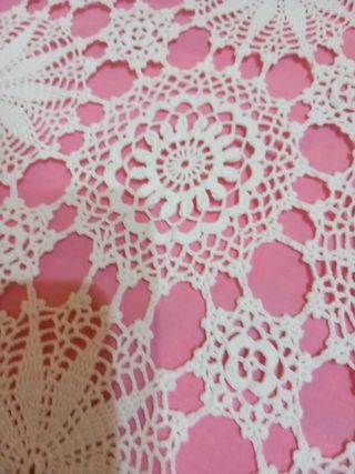 Coperta matrimoniale lavorata a mano