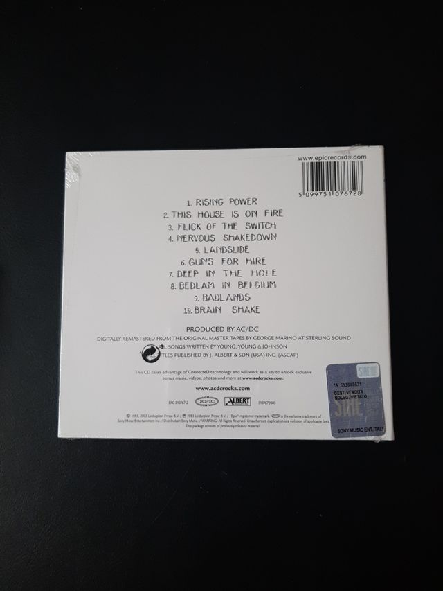 AC/DC  FLICK OF THE SWITCH (PRECINTADO)