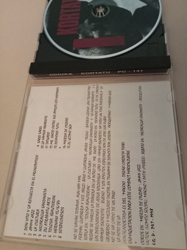 CD PUNK ROCK HARDCORE USA KORTATU