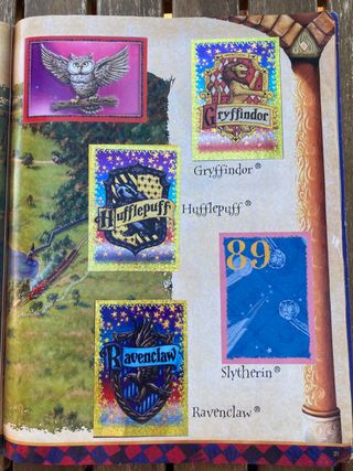 Álbum de cromos Harry Potter