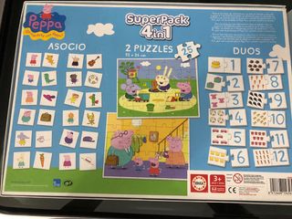 PEPPA PIG JUEGOS 4 EN 1