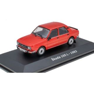 1/43 Skoda 105L 1983 Coche metal escala