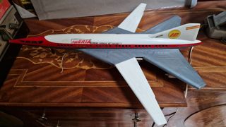 Avión juguete antiguo Boeing SST