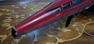 Avión juguete antiguo Boeing SST