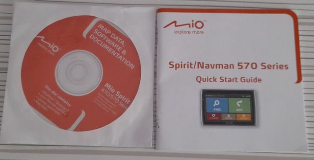 GPS MIO SPIRIT 570 series