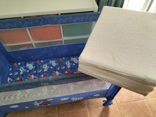 Mini cuna de viaje+colchoneta