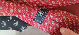 LOTE 5 CORBATAS VINTAGE 90