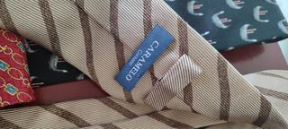 LOTE 5 CORBATAS VINTAGE 90