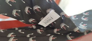 LOTE 5 CORBATAS VINTAGE 90