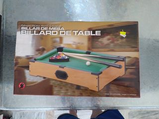 BILLAR DE MESA