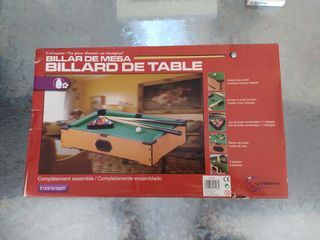BILLAR DE MESA