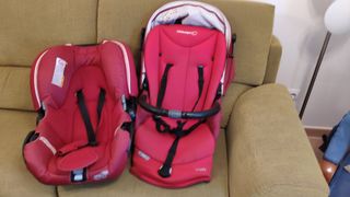 Carro 3 en 1-coche,cuco,maxi+ Silla coche (Recaro)