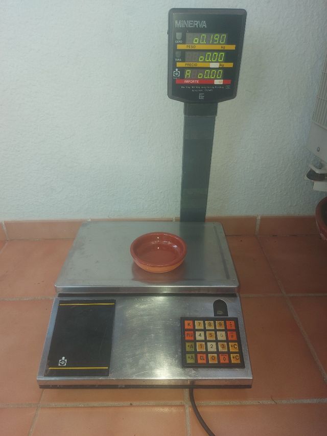 bilancia digitale modello Minerva.