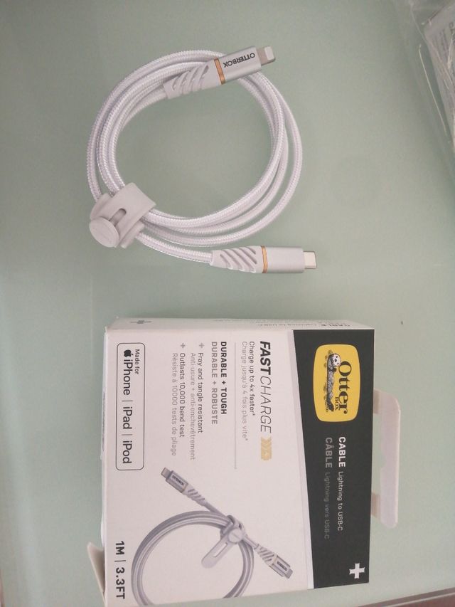 Cable Lightning a Usb C 1m, blanco